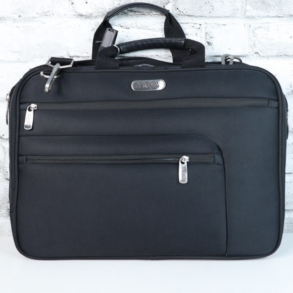 Kenneth Cole Reaction Samsonite Corp Men’s Crossbody Laptop Travel Bag Carry On - Picture 1 of 10
